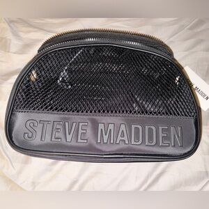 Steve Madden Black Mesh Men's Bag